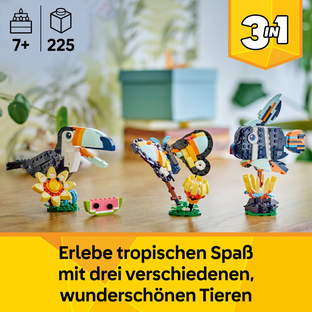 Produktabbildung Wilde Tiere: Tropischer Tukan