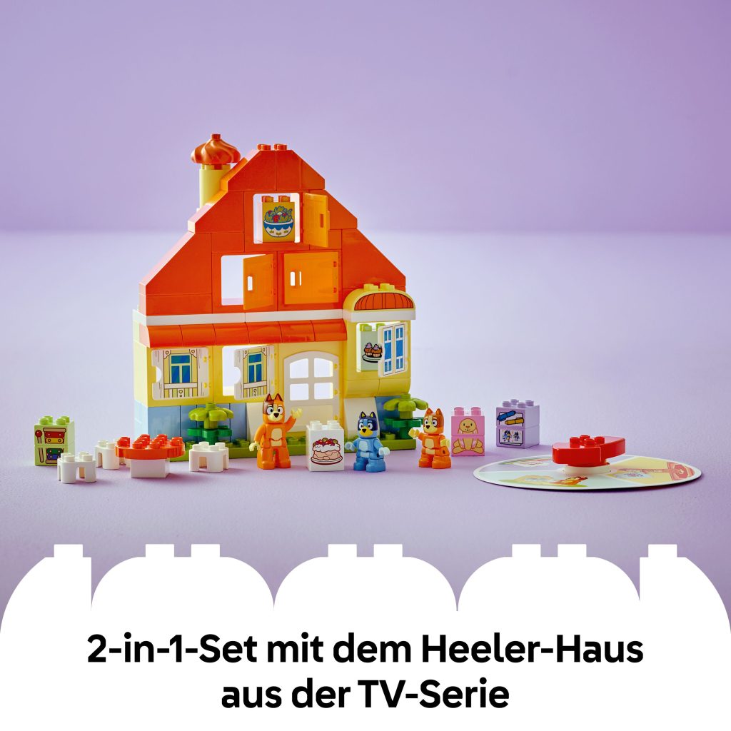 Produktabbildung Blueys Familienhaus mit Memory-Spiel