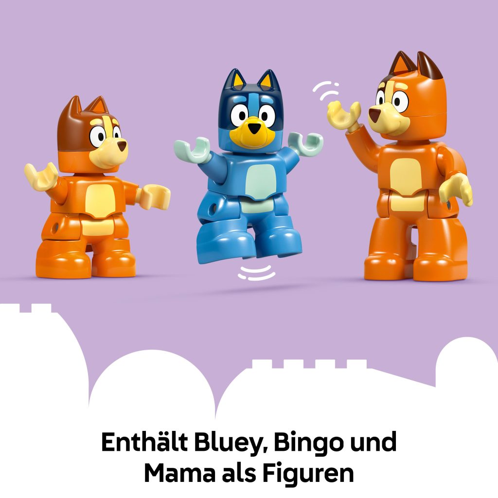 Produktabbildung Blueys Familienhaus mit Memory-Spiel