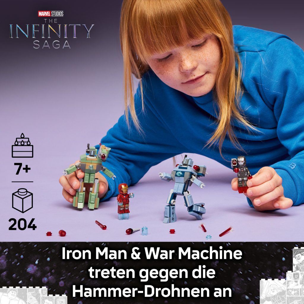 Produktabbildung Iron Man & War Machine vs. Hammer-Drohnen
