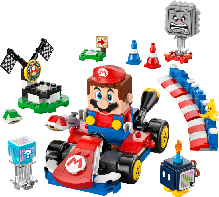 Mario Kart™ – Interaktiver LEGO® Mario™ & Standard-Kart