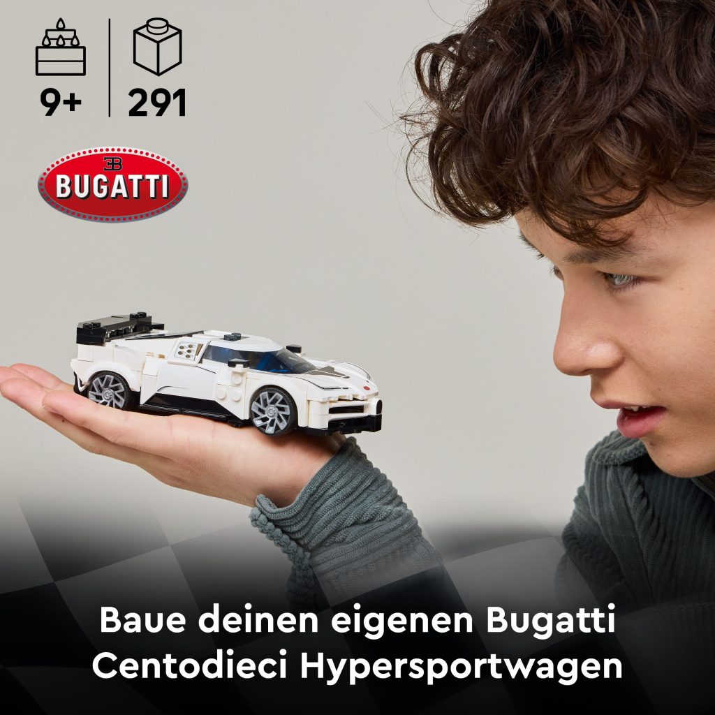 Produktabbildung Bugatti Centodieci Hypersportwagen
