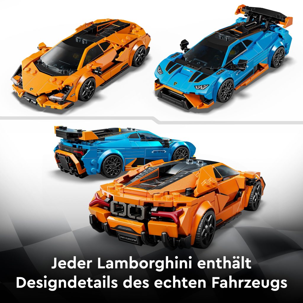 Produktabbildung Lamborghini Revuelto und Huracán STO