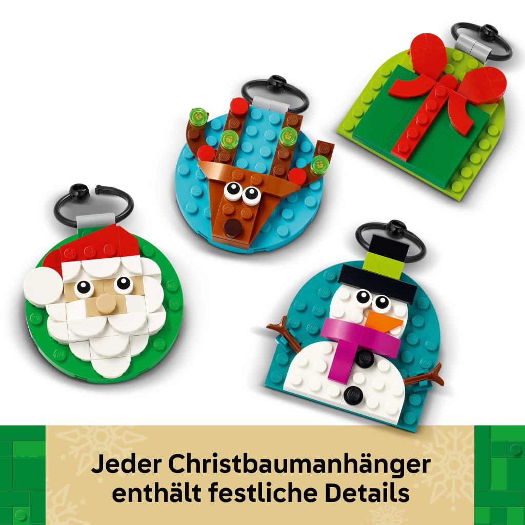Produktabbildung Verschiedene Christbaumanhänger