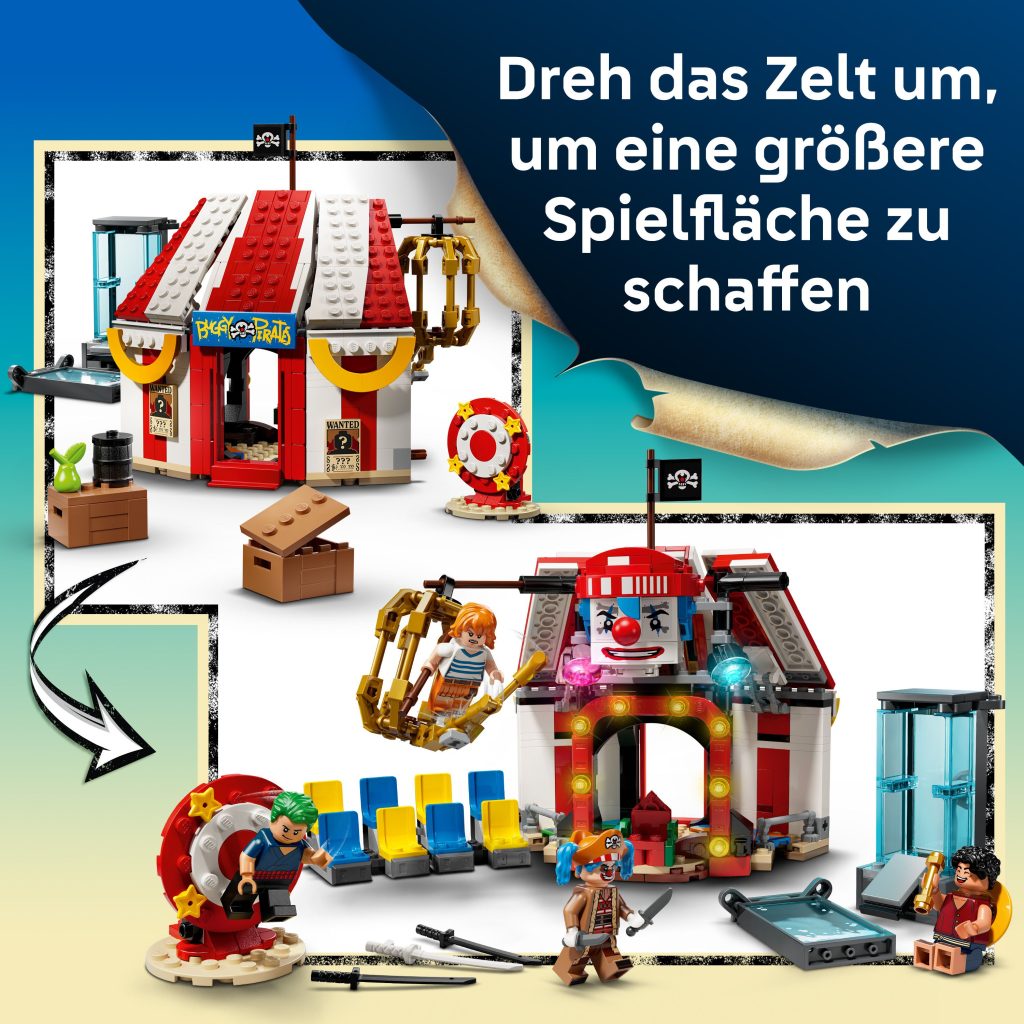 Produktabbildung Zirkuszelt von Buggy dem Clown