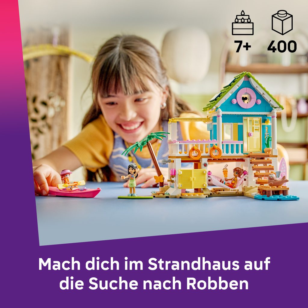 Produktabbildung Strandhaus mit Robben