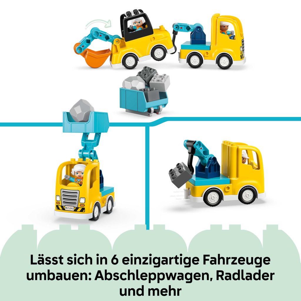 Produktabbildung Baufahrzeuge – 3-in-1-Set