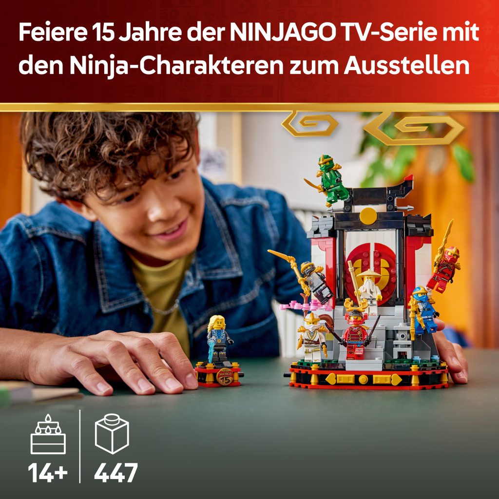 Produktabbildung 15-jähriges Jubiläum: Ninja-Charaktere zum Ausstellen