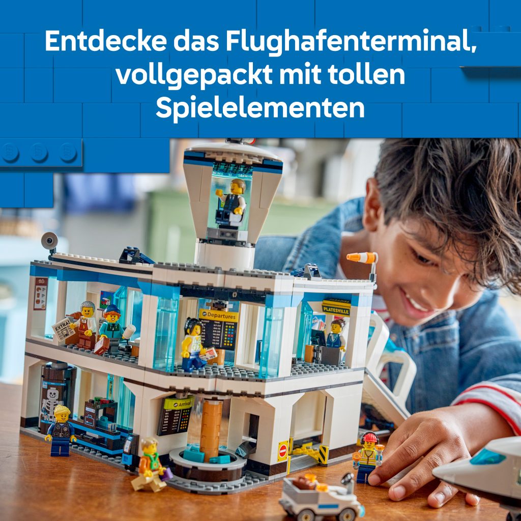 Produktabbildung Flughafen mit Flugzeug
