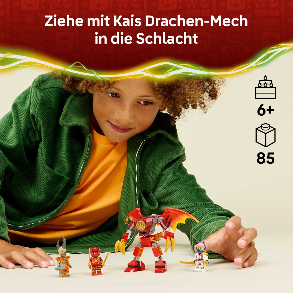 Produktabbildung Kais Drachen-Mech Battle Set