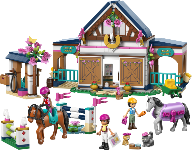 Pferdestall und Reitschule