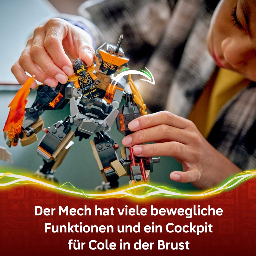 Produktabbildung Coles Action-Mech und Drachen-Zane