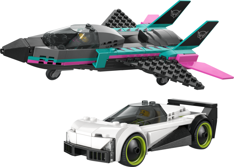 Düsenflieger vs. Rennauto