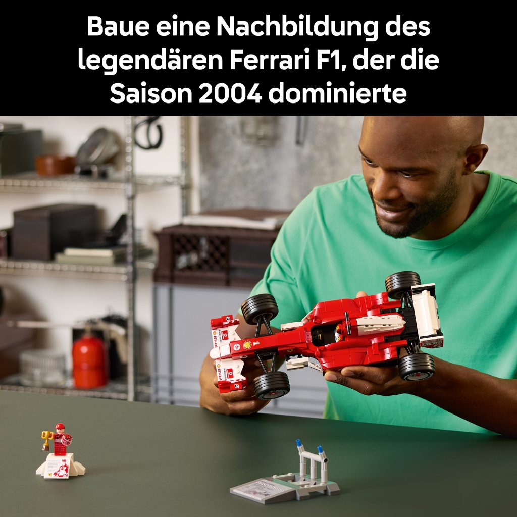 Produktabbildung Ferrari F2004 und Michael Schumacher