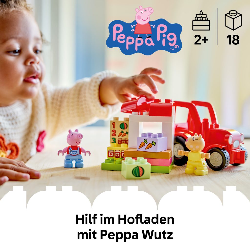 Produktabbildung Traktor und Marktstand