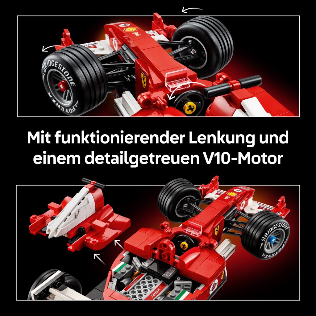 Produktabbildung Ferrari F2004 und Michael Schumacher