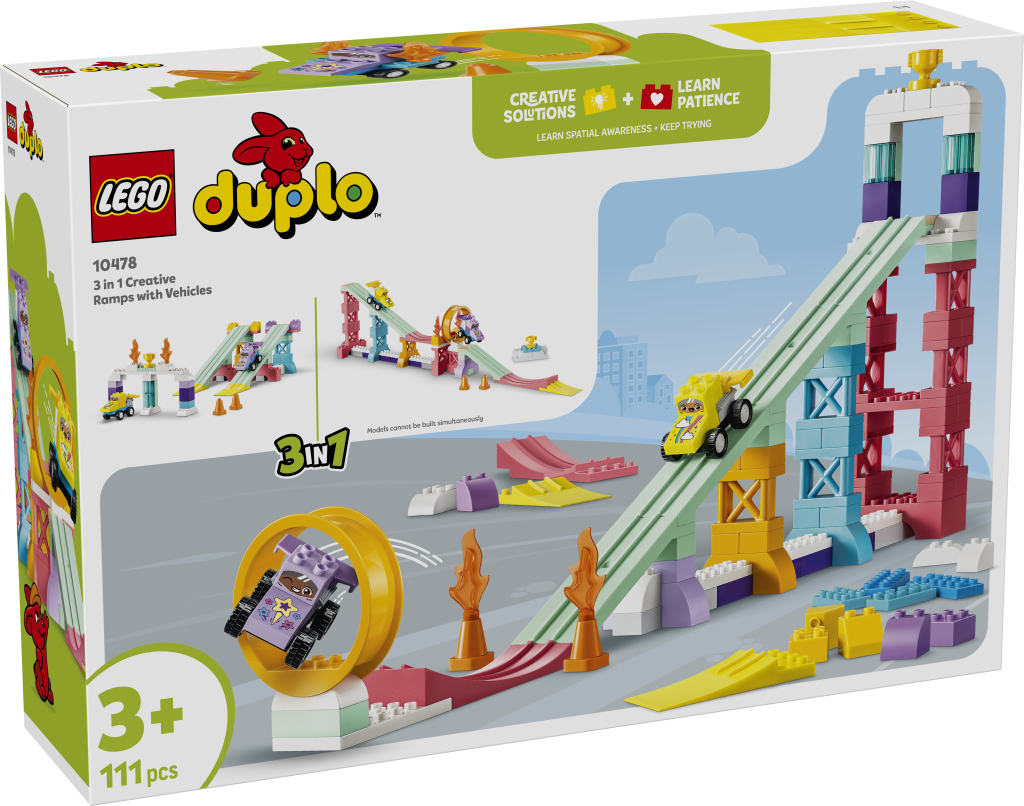 Produktabbildung Kreative Sprungschanzen mit kleinen Flitzern 3-in-1-Set