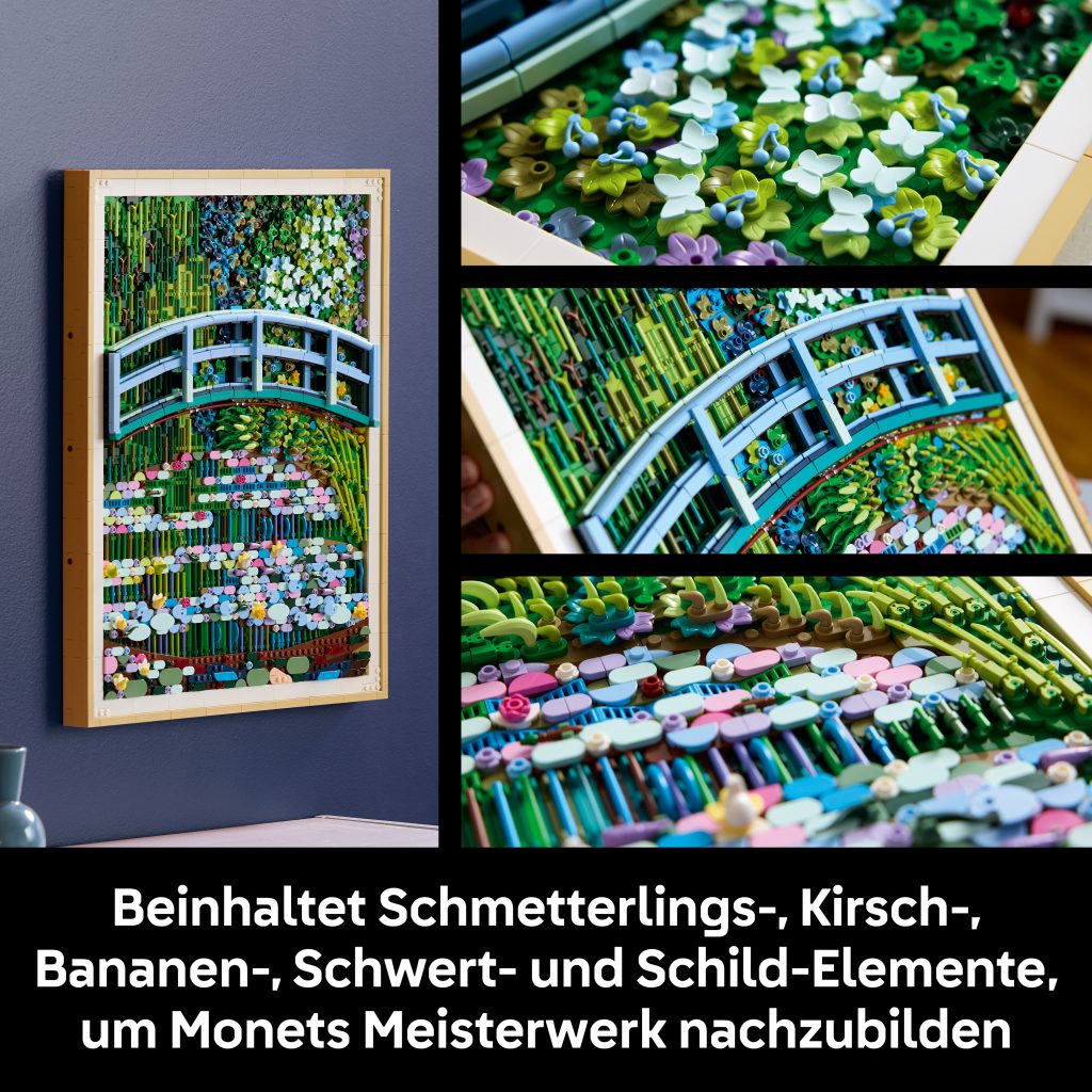 Produktabbildung Claude Monet – Brücke über einen Seerosenteich