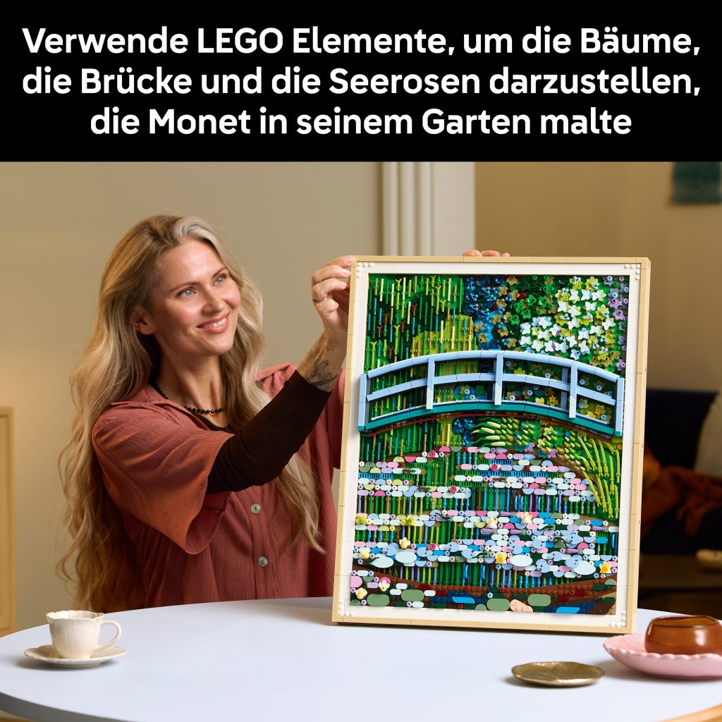 Produktabbildung Claude Monet – Brücke über einen Seerosenteich