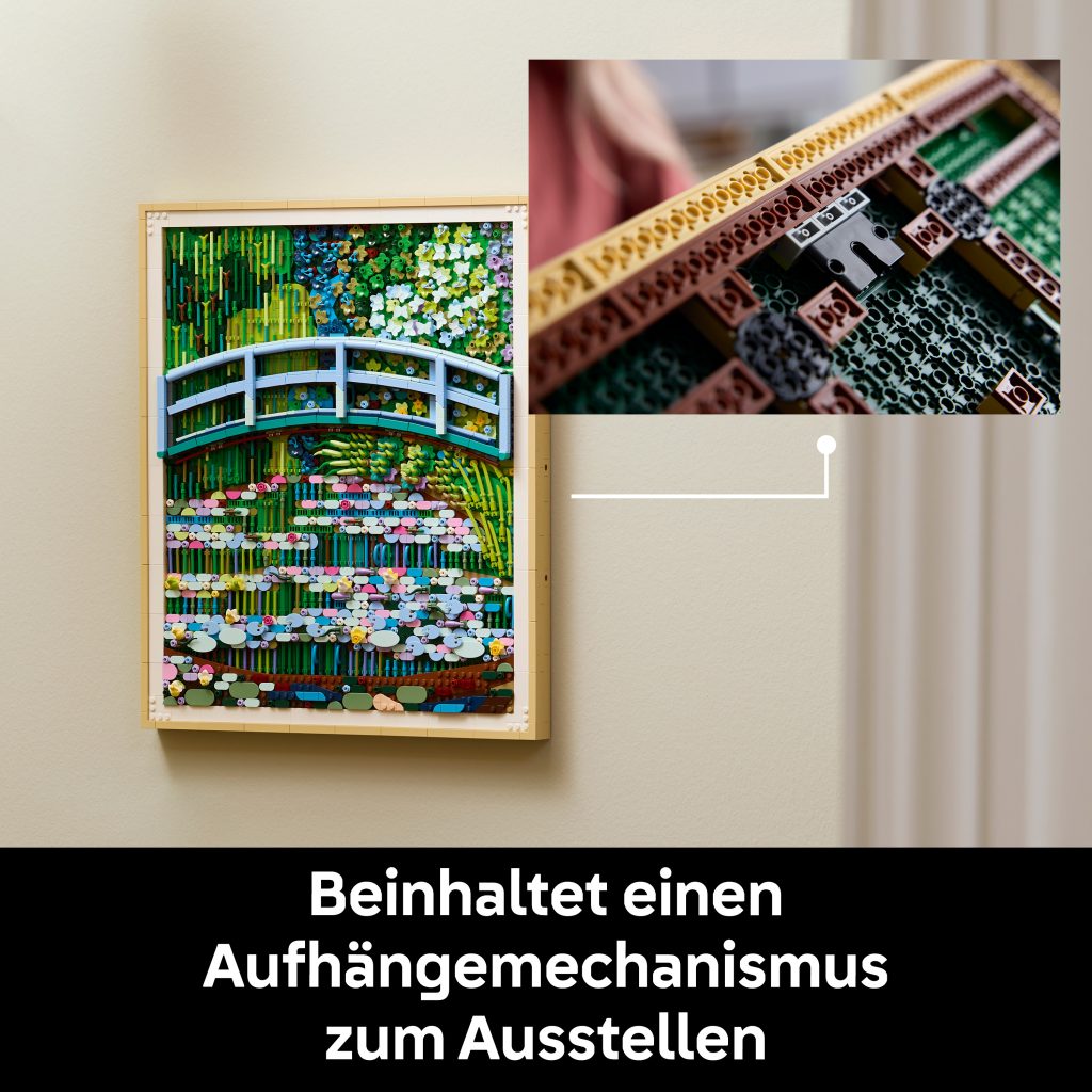 Produktabbildung Claude Monet – Brücke über einen Seerosenteich