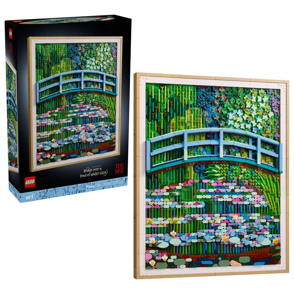 Produktabbildung Claude Monet – Brücke über einen Seerosenteich