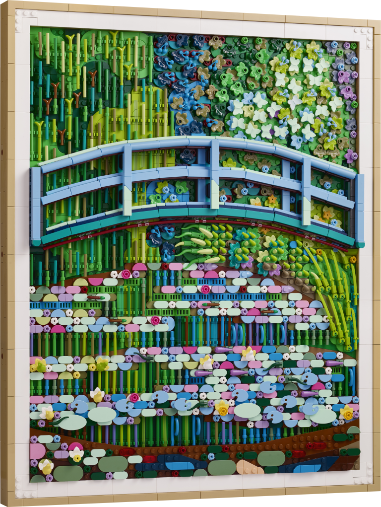 Claude Monet – Brücke über einen Seerosenteich