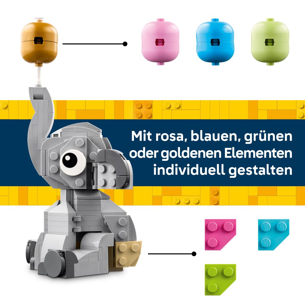 Produktabbildung Schwebender Baby-Elefant