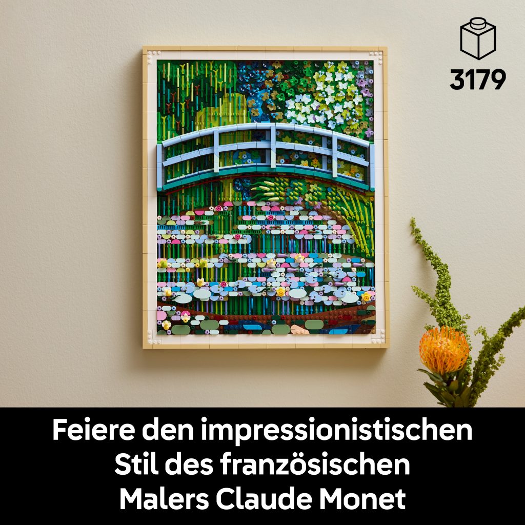 Produktabbildung Claude Monet – Brücke über einen Seerosenteich