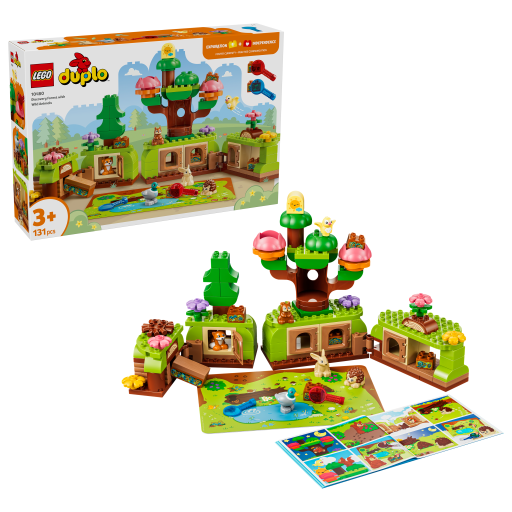 Produktabbildung Wald mit wilden Tieren