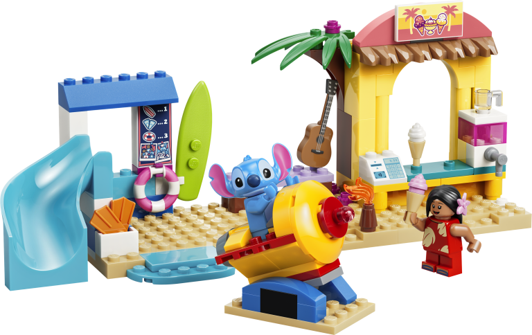 Spaß am Strand mit Lilo und Stitch