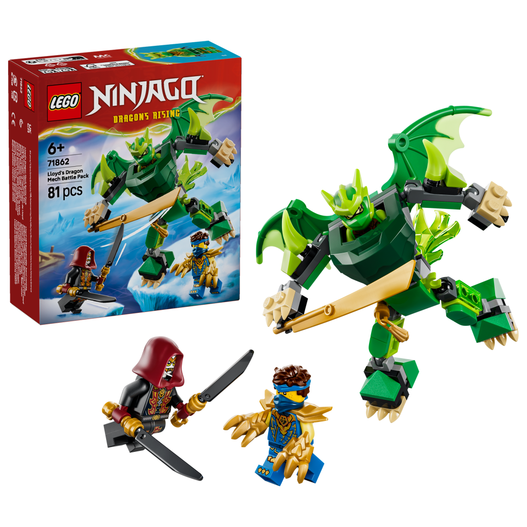 Produktabbildung Lloyds Drachen-Mech Battle Set