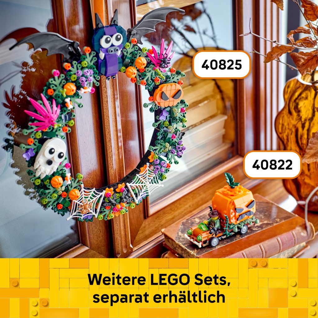 Produktabbildung Halloweenkranz