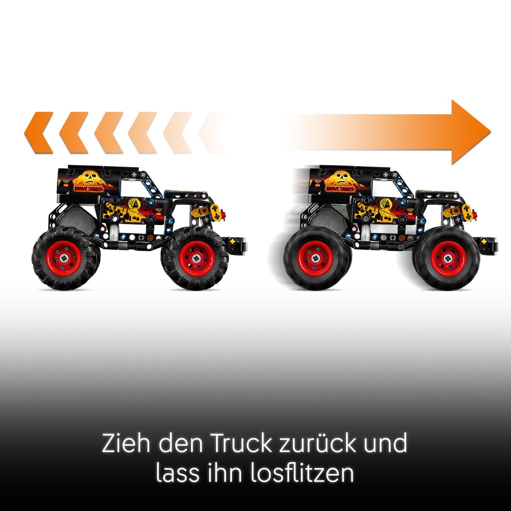 Produktabbildung Monster Jam™ Grave Digger™ Feuer und Eis