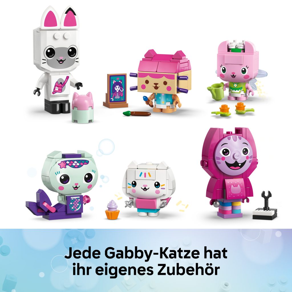 Produktabbildung Gabbys Katzenfreunde aus LEGO Steinen