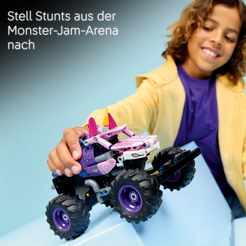 Produktabbildung Monster Jam™ Sparkle Smash™ mit Rückziehmotor