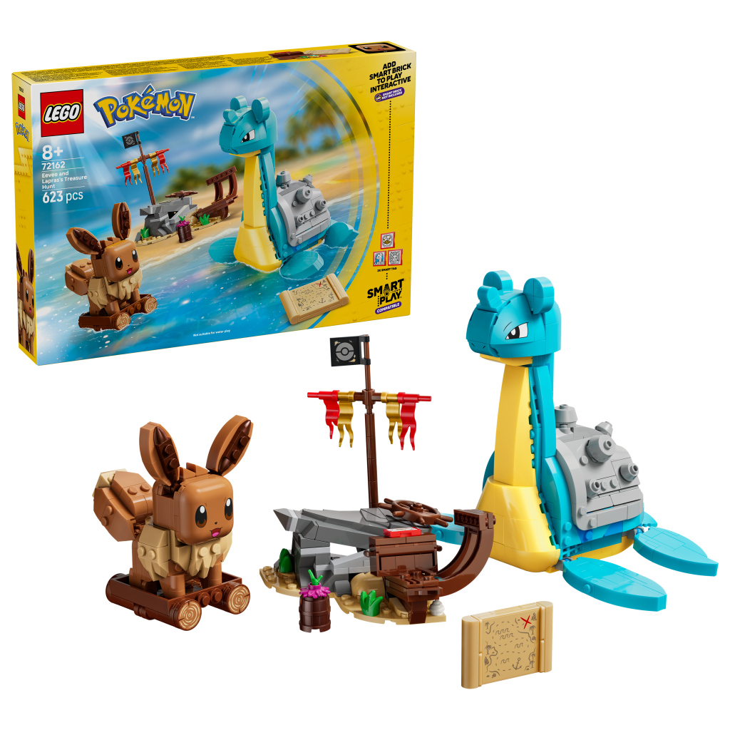 Produktabbildung SMART Play™: Evoli und Lapras auf Schatzsuche