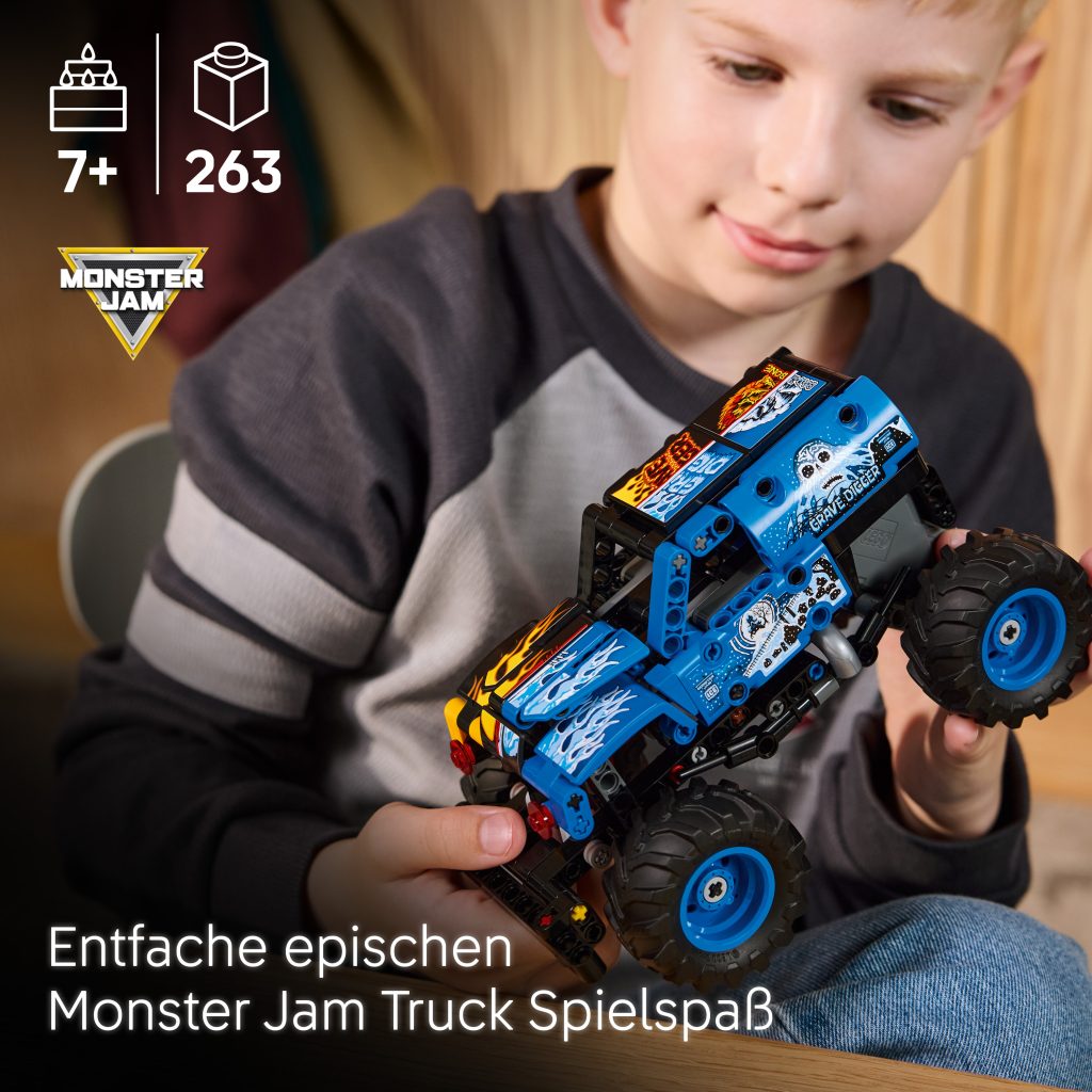 Produktabbildung Monster Jam™ Grave Digger™ Feuer und Eis