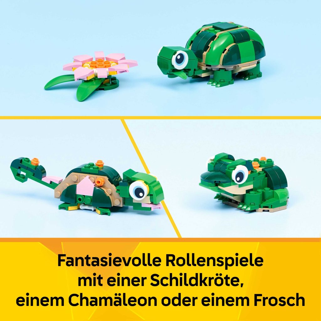 Produktabbildung Schildkröte mit Seerose
