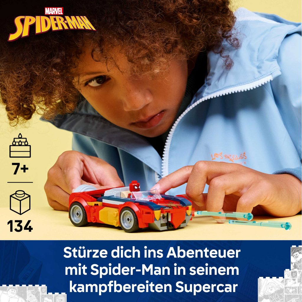 Produktabbildung Spider-Man Auto vs. Venomized Wolverine