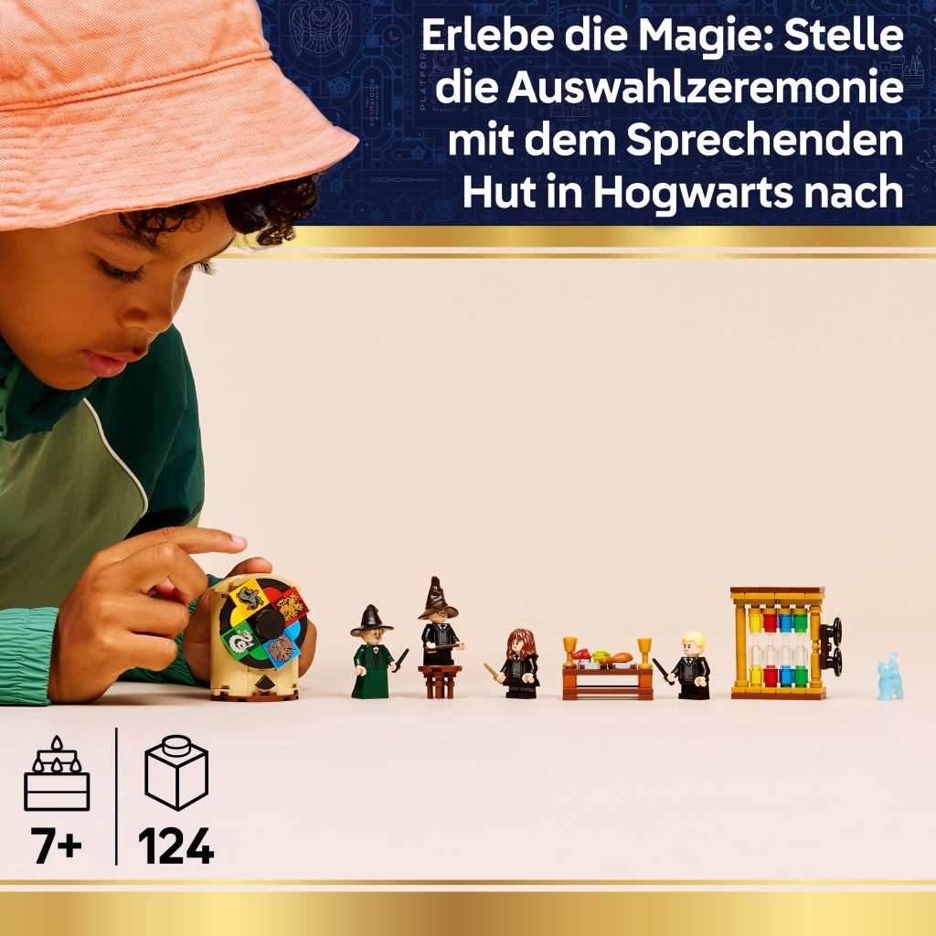Produktabbildung Schloss Hogwarts™: Auswahlzeremonie mit dem Sprechenden Hut