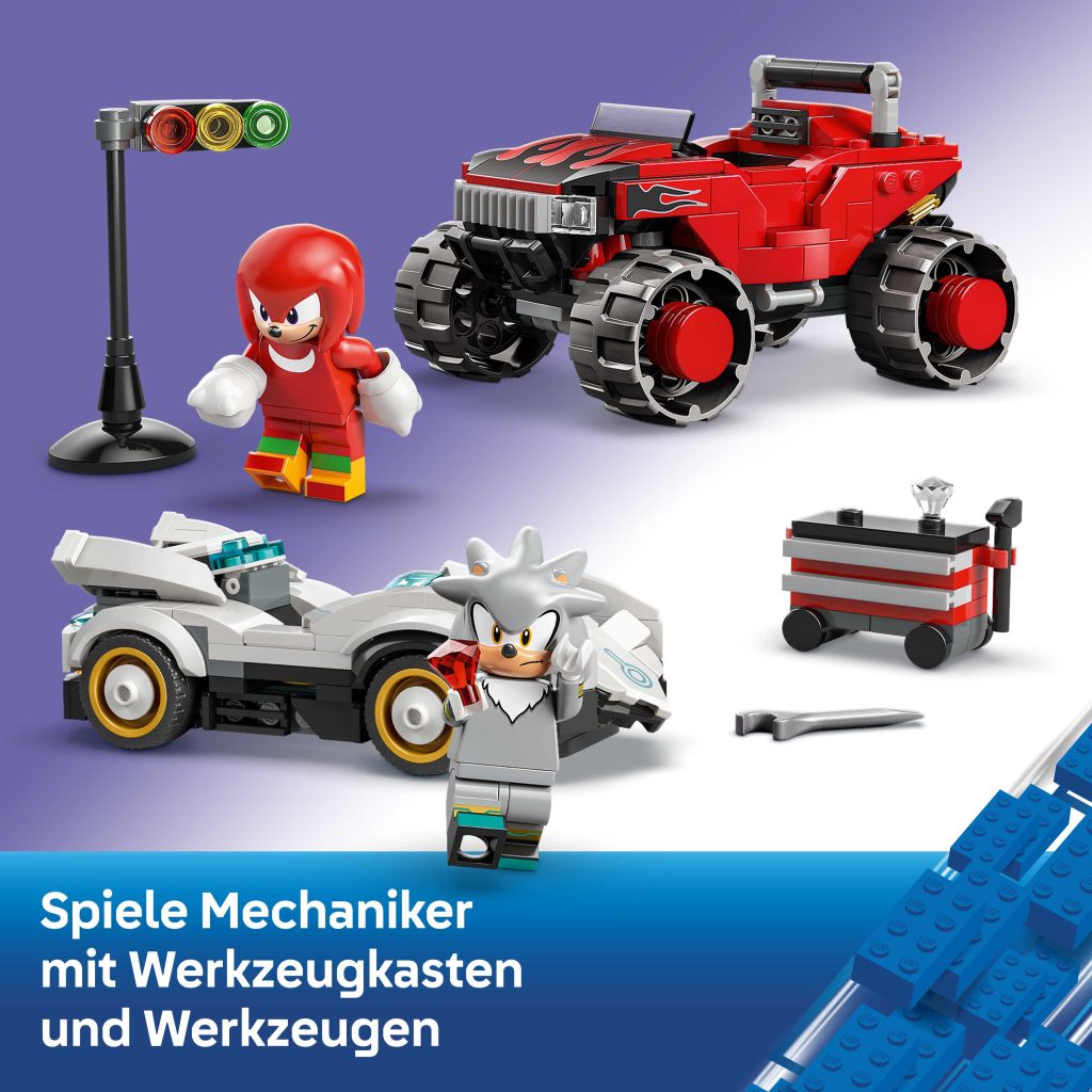 Produktabbildung Silvers Auto vs. Knuckles' Monstertruck