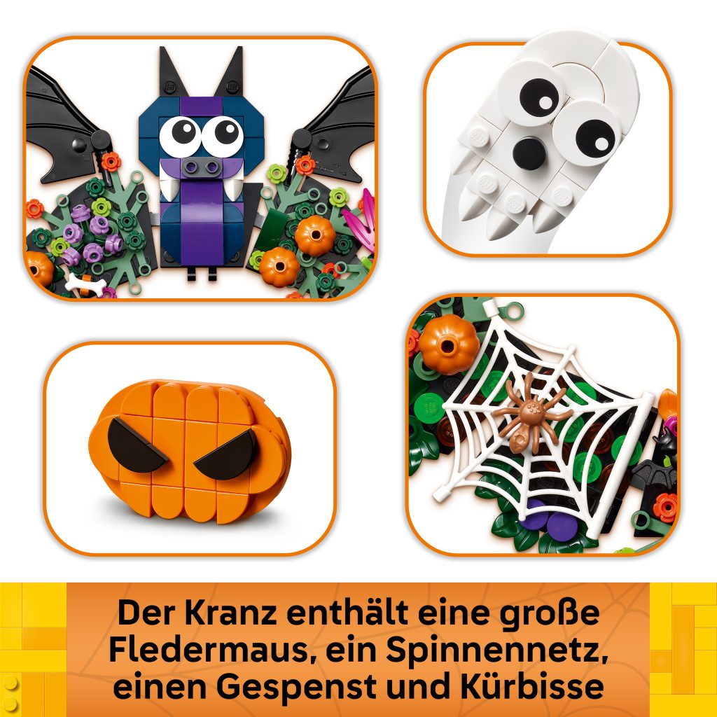 Produktabbildung Halloweenkranz