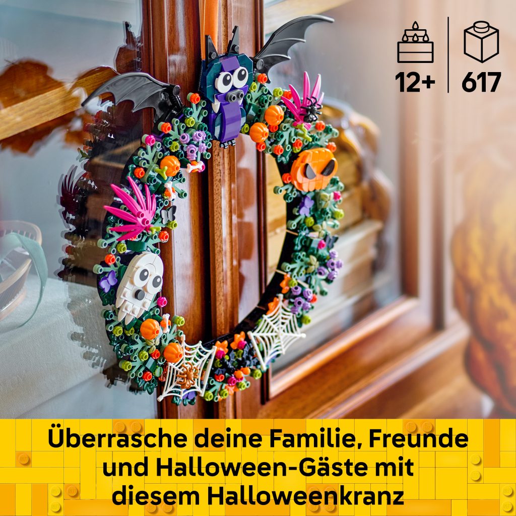 Produktabbildung Halloweenkranz