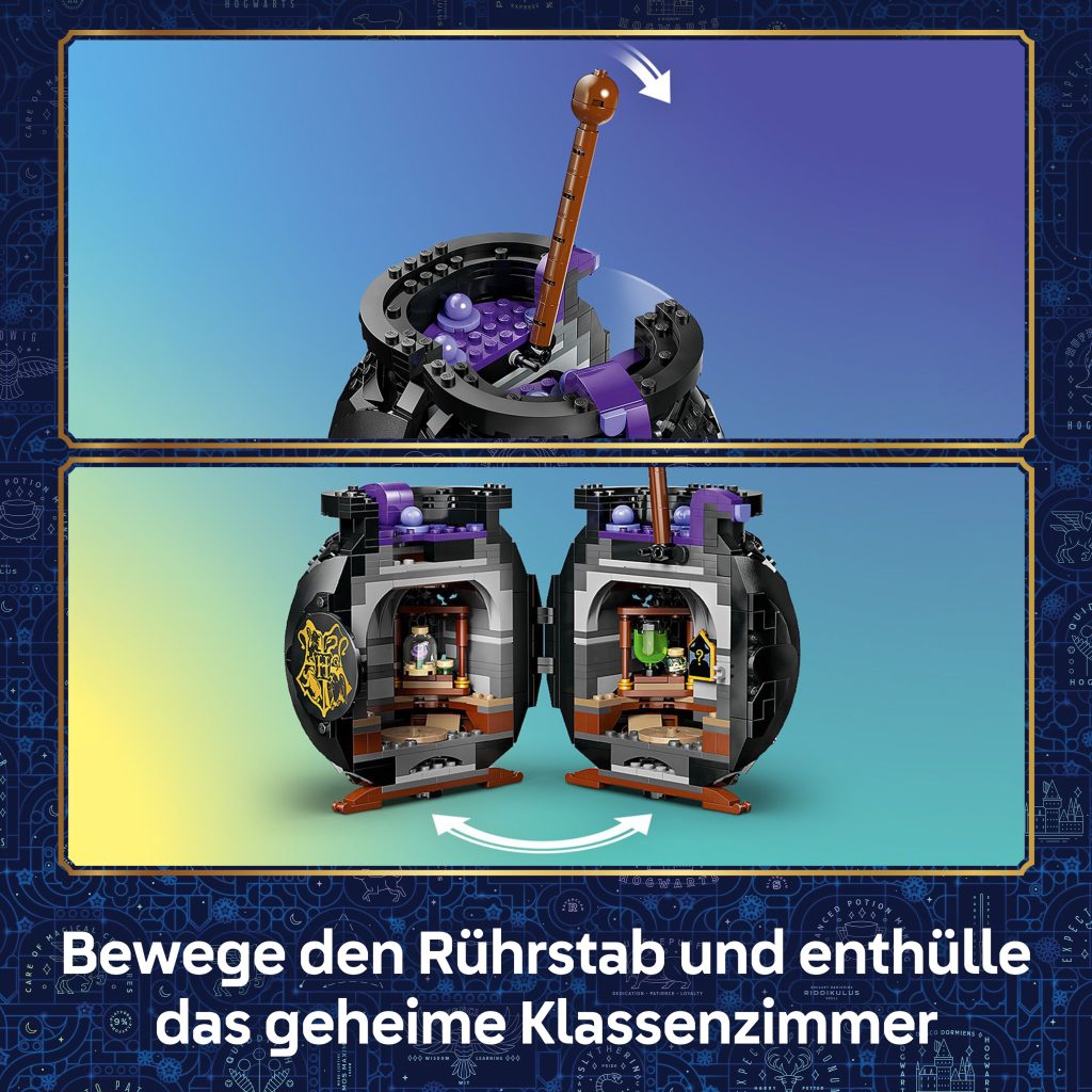 Produktabbildung Kessel: Geheimes Klassenzimmer für Zaubertränke