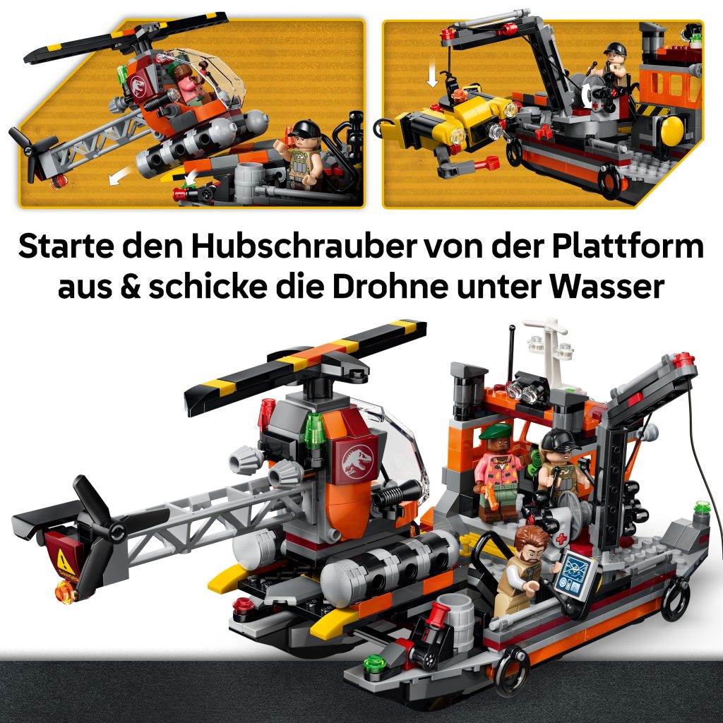 Produktabbildung Mosasaurier-Angriff auf das Boot