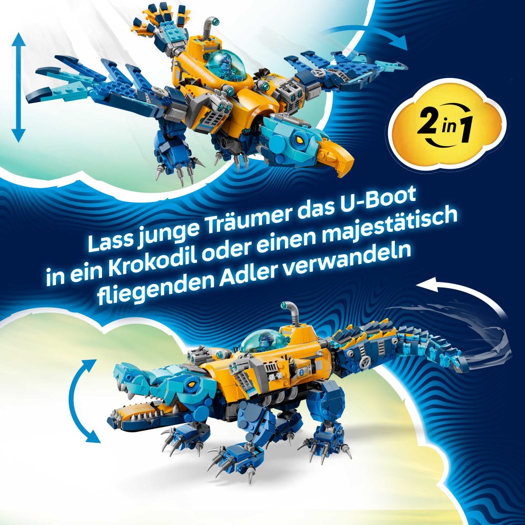 Produktabbildung Krokodil-U-Boot