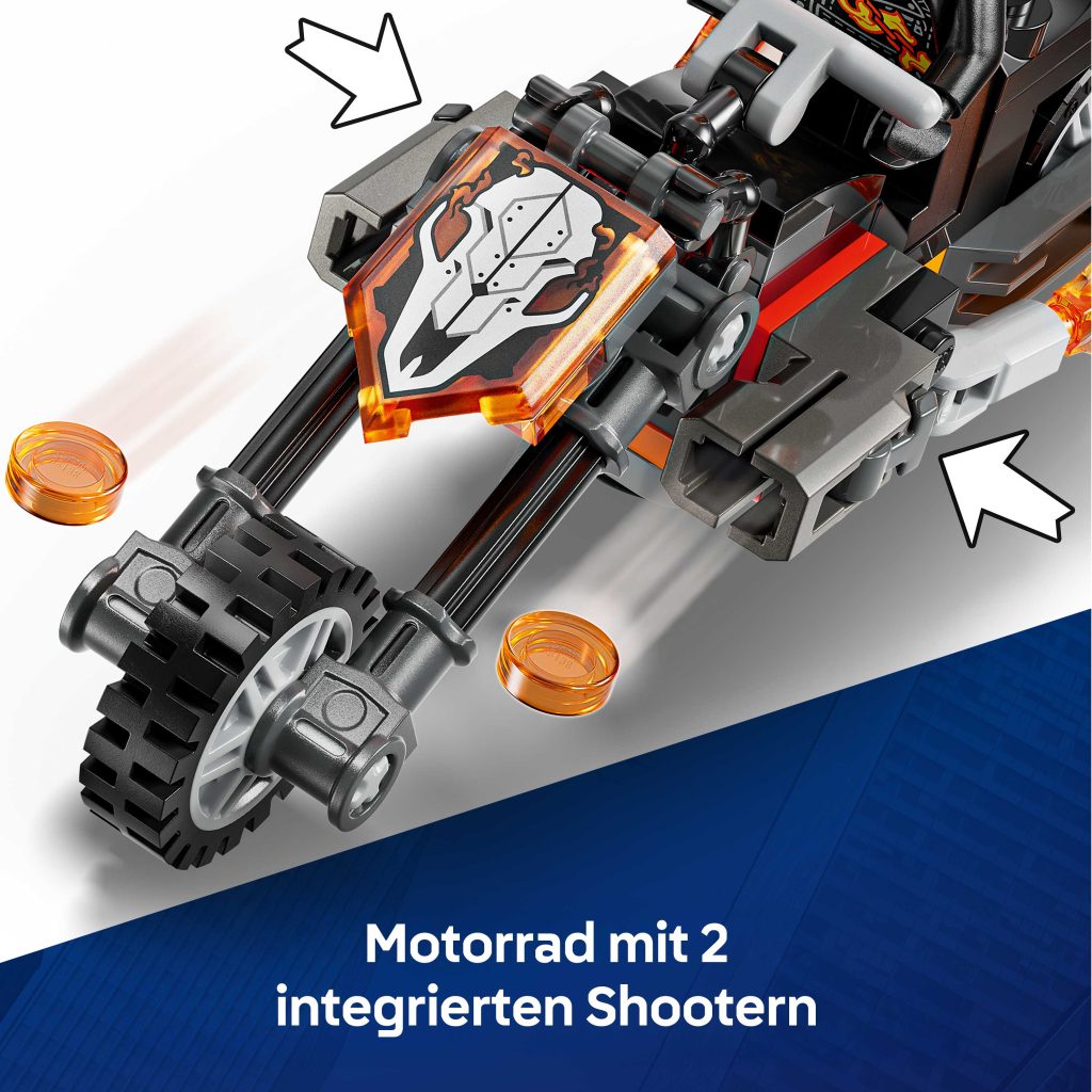 Produktabbildung Spider-Man vs. Ghost Rider auf seinem Motorrad