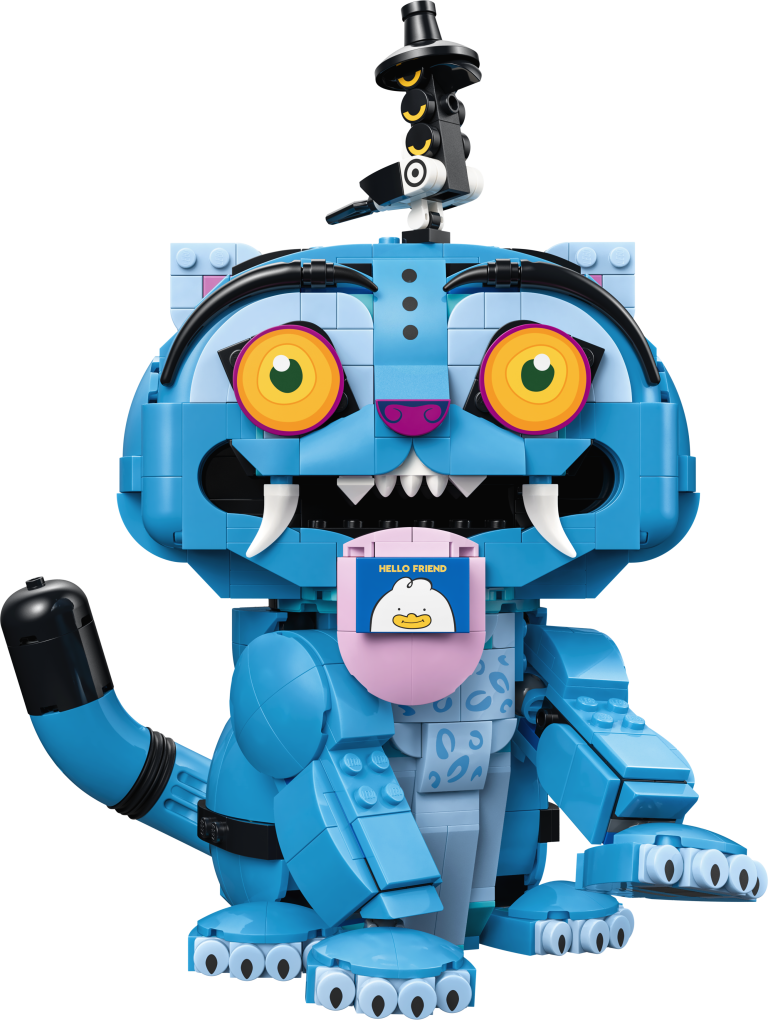 Der Tiger Derpy und die Elster Sussie