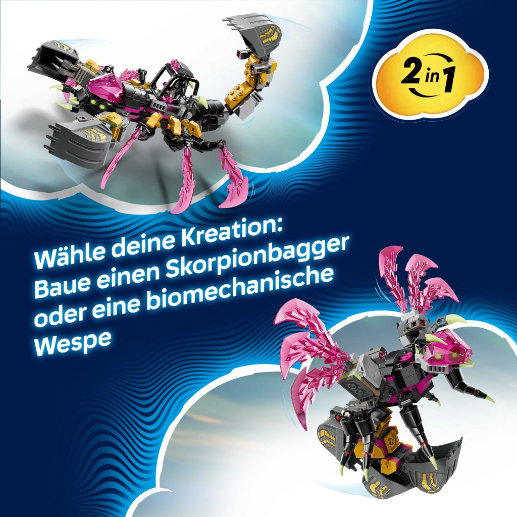 Produktabbildung Albtraum-Skorpionbagger