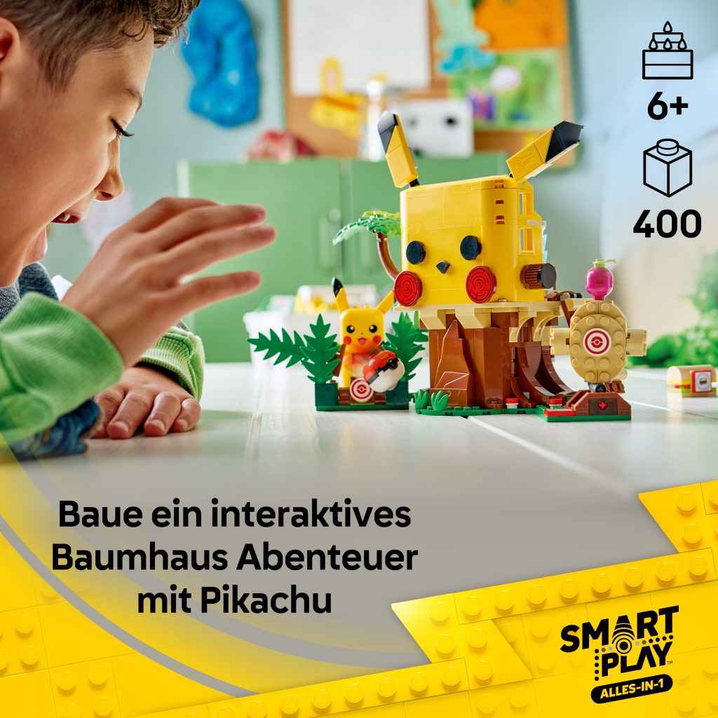 Produktabbildung SMART Play™: Trainingshaus mit Pikachu